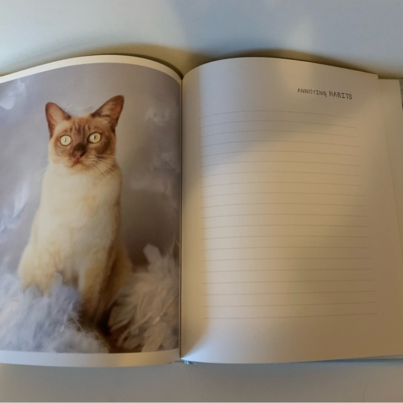 My cat record book hardcover keepsake journal by photographer Rachel hale - Picture 7 of 11